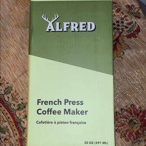 Alfred French press coffee maker